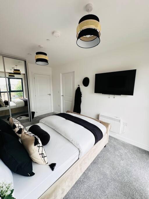 Central Derby Urban 2 Bedroom Flat - An Oasis Of Elegance! Free Parking And Wifi Suitable For Families And Professionals Zewnętrze zdjęcie