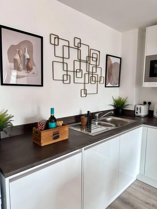 Central Derby Urban 2 Bedroom Flat - An Oasis Of Elegance! Free Parking And Wifi Suitable For Families And Professionals Zewnętrze zdjęcie